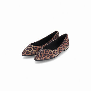 Zapato Mujer Negro/animal Print Ana 59 Piccadilly