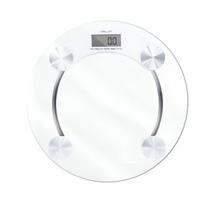 Bascula Digital De Vidrio Templado 180k Max Transparent Ws34
