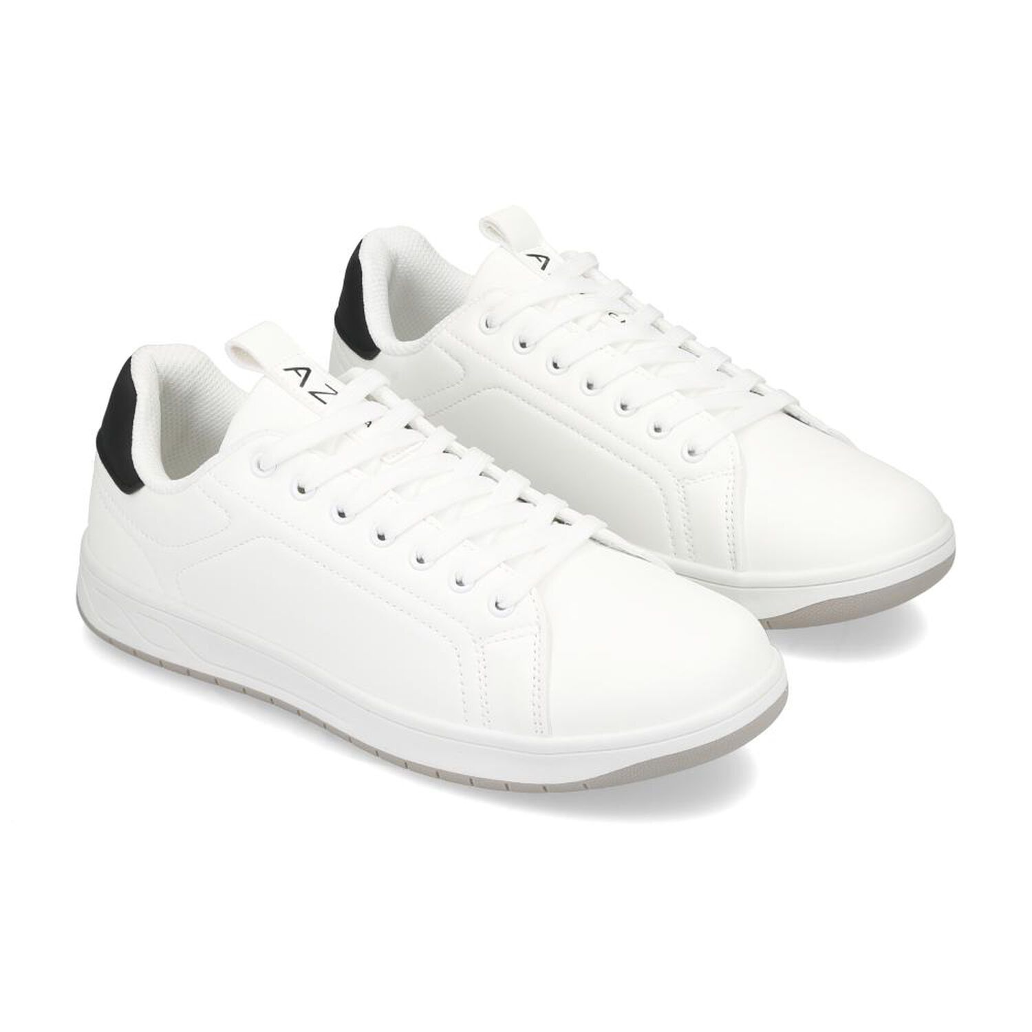 Zapatilla Urbana Hombre Az Black White image number 1.0