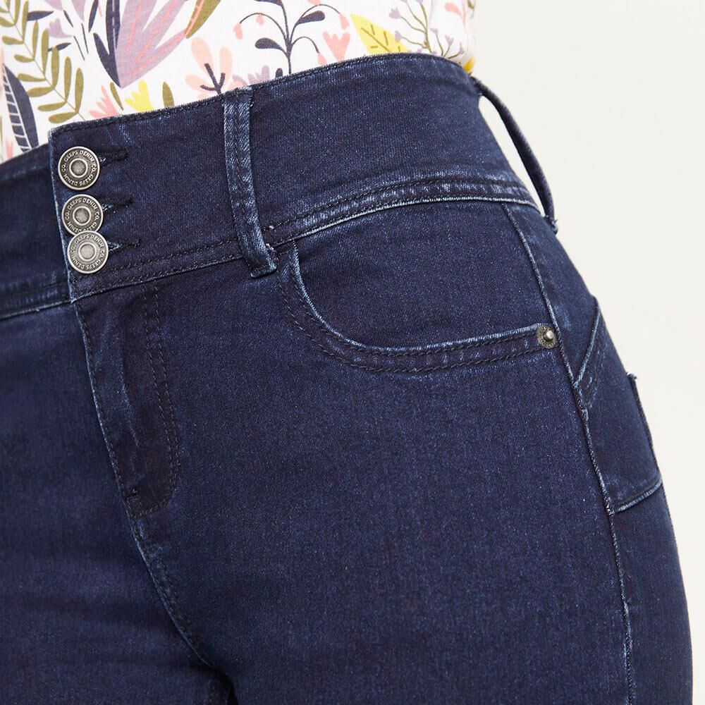 Jeans Tiro Alto Regular Mujer Geeps image number 3.0