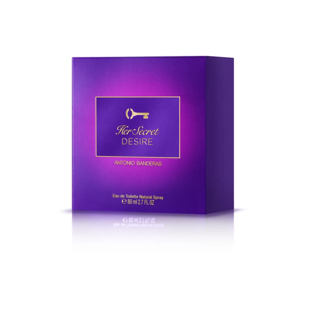 Perfume mujer Antonio Banderas Her Secret Desire / 80 Ml / Edt image number 2.0