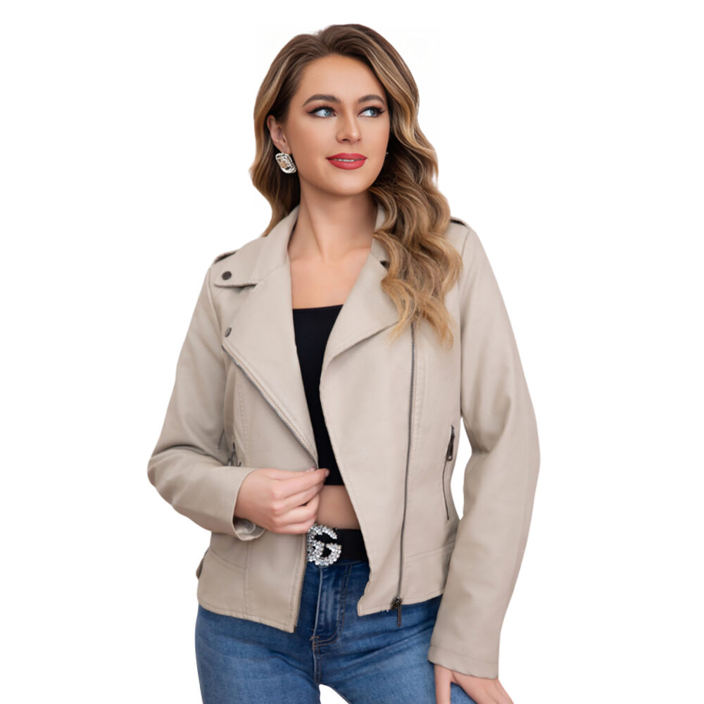 Chaqueta Ecocuero Olimpus Mujer image number 0.0