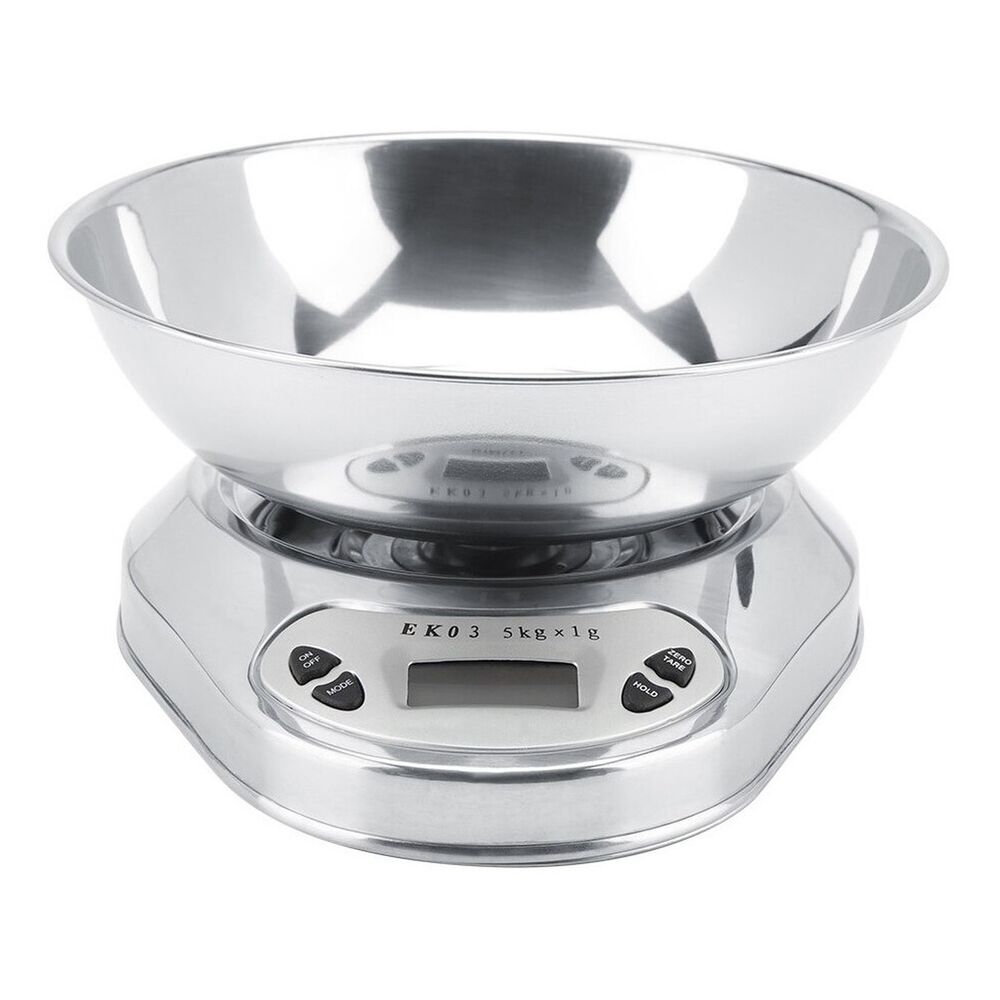 Balanza De Cocina Digital Acero Inoxidable 5kg 1gr image number 3.0