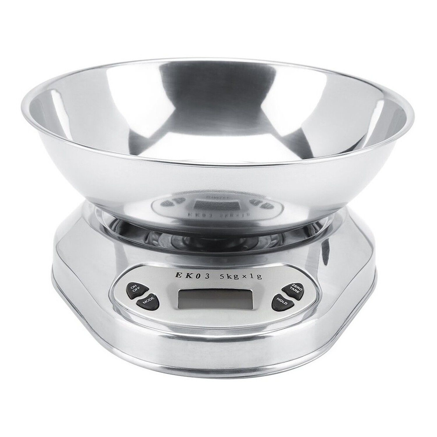 Balanza De Cocina Digital Acero Inoxidable 5kg 1gr image number 3.0
