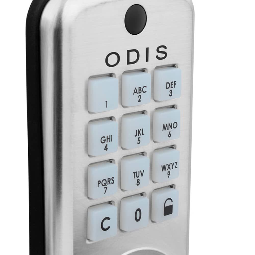 Cerradura Digital Odis Con Pomo 6500 - Plata image number 6.0
