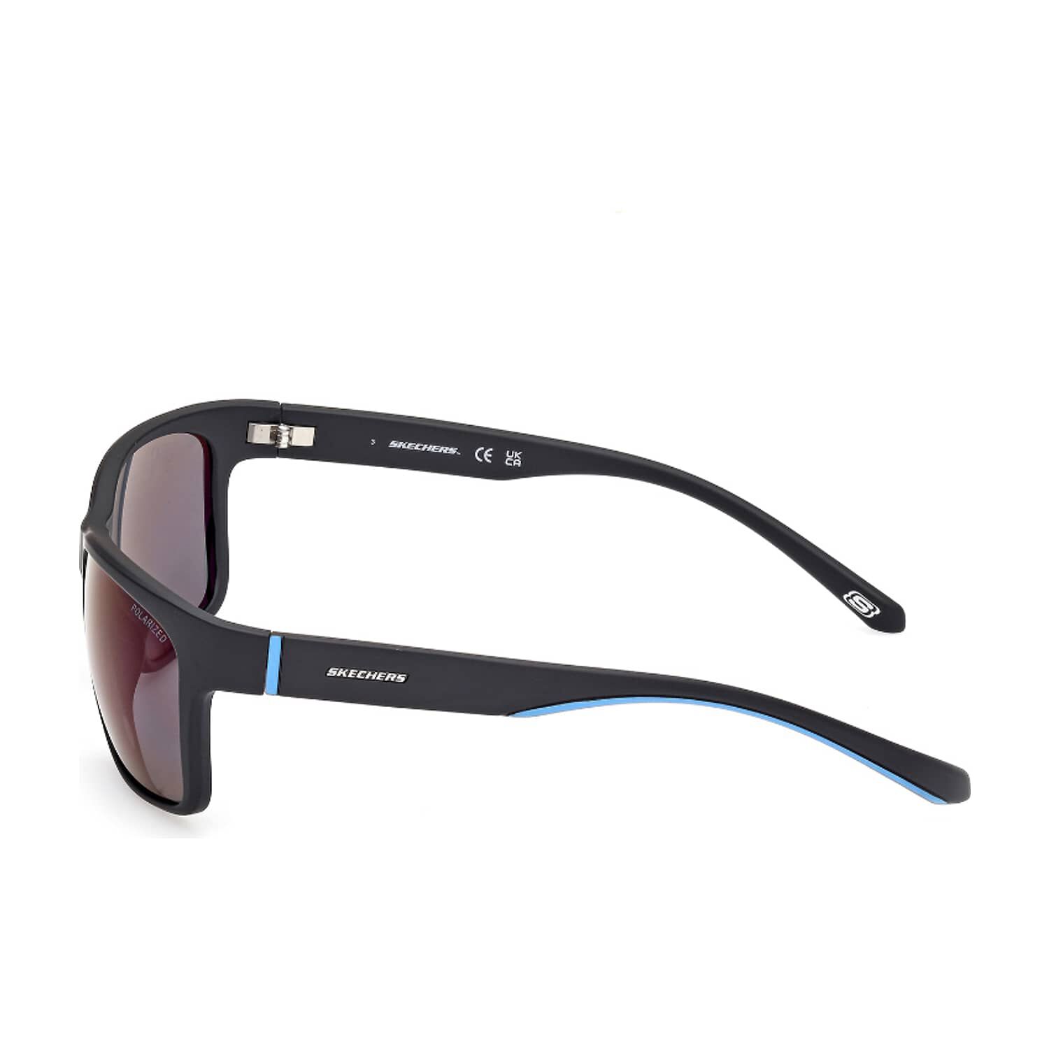 Lentes De Sol Negro Espejados Skechers image number 2.0