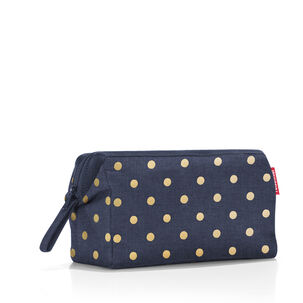 Neceser De Viaje Travelcosmetic - Metallic Dots Blue