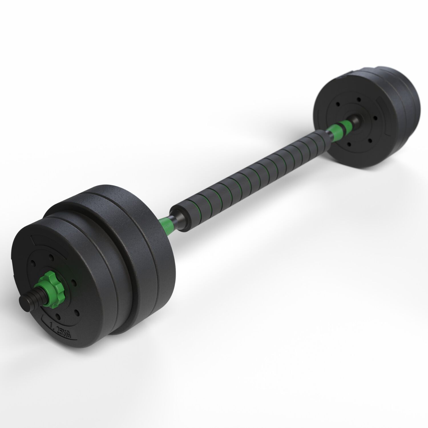 Set Mancuernas Green 3 En 1 Ajustables 20 Kg image number 7.0