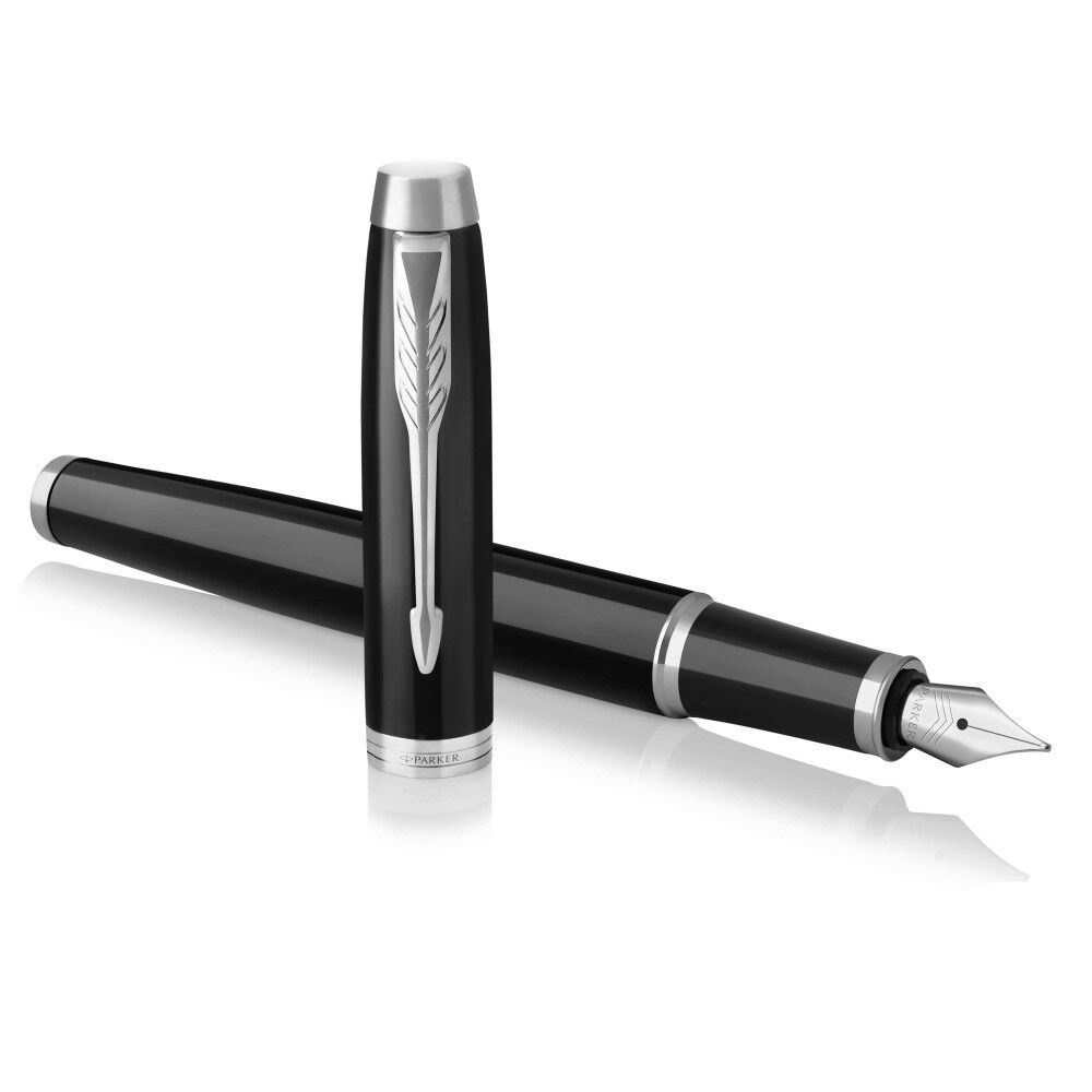 Pluma Fuente Im Parker Negro Lacado image number 0.0