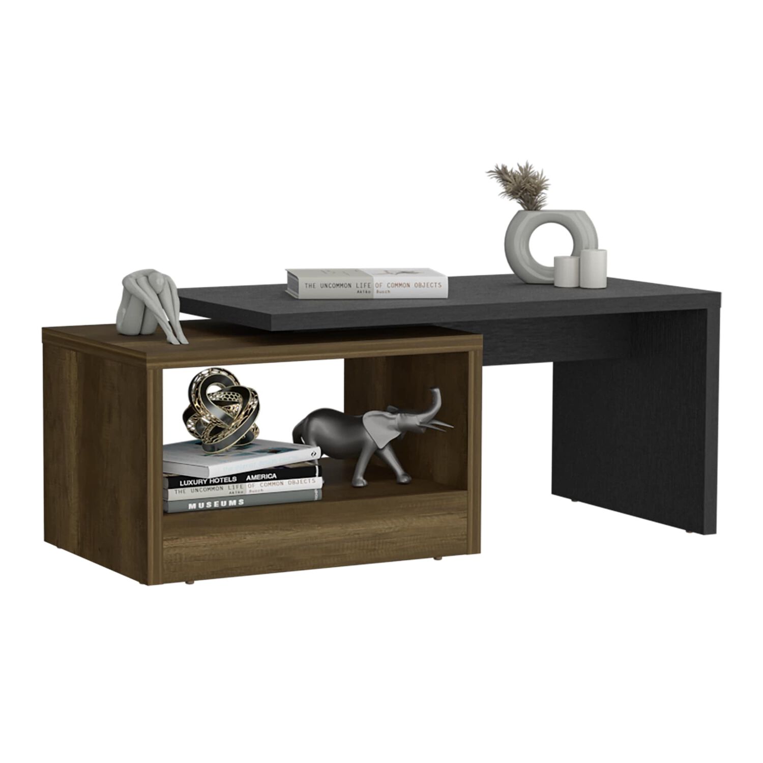 Mesa De Centro 45x100,2x45 Cm Fm-026n - Negro image number 1.0