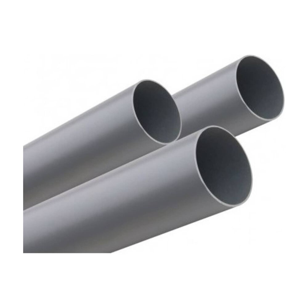 Tubo Pvc Sanitario 50mmx1mt Gris Hoffens image number 1.0
