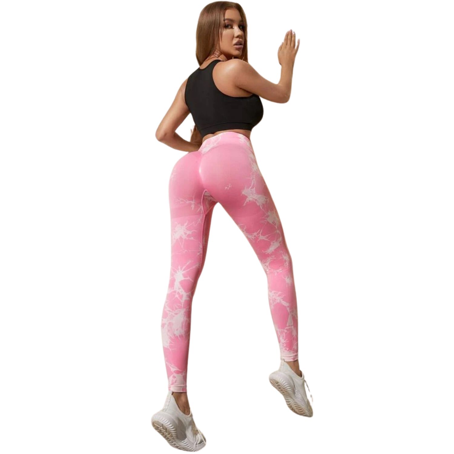Calzas Leggings Push Up Sukha Rosa image number 4.0
