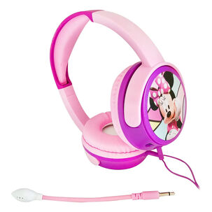 Aud&iacute;fonos Con Micr&oacute;fono Para Chat Minnie Modelo Lfh13010 Con Dise&ntilde;o Divertido Tem&aacute;tico