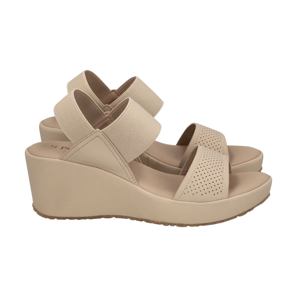 Sandalia Mujer Beige Plataforma Sydney Police image number 2.0