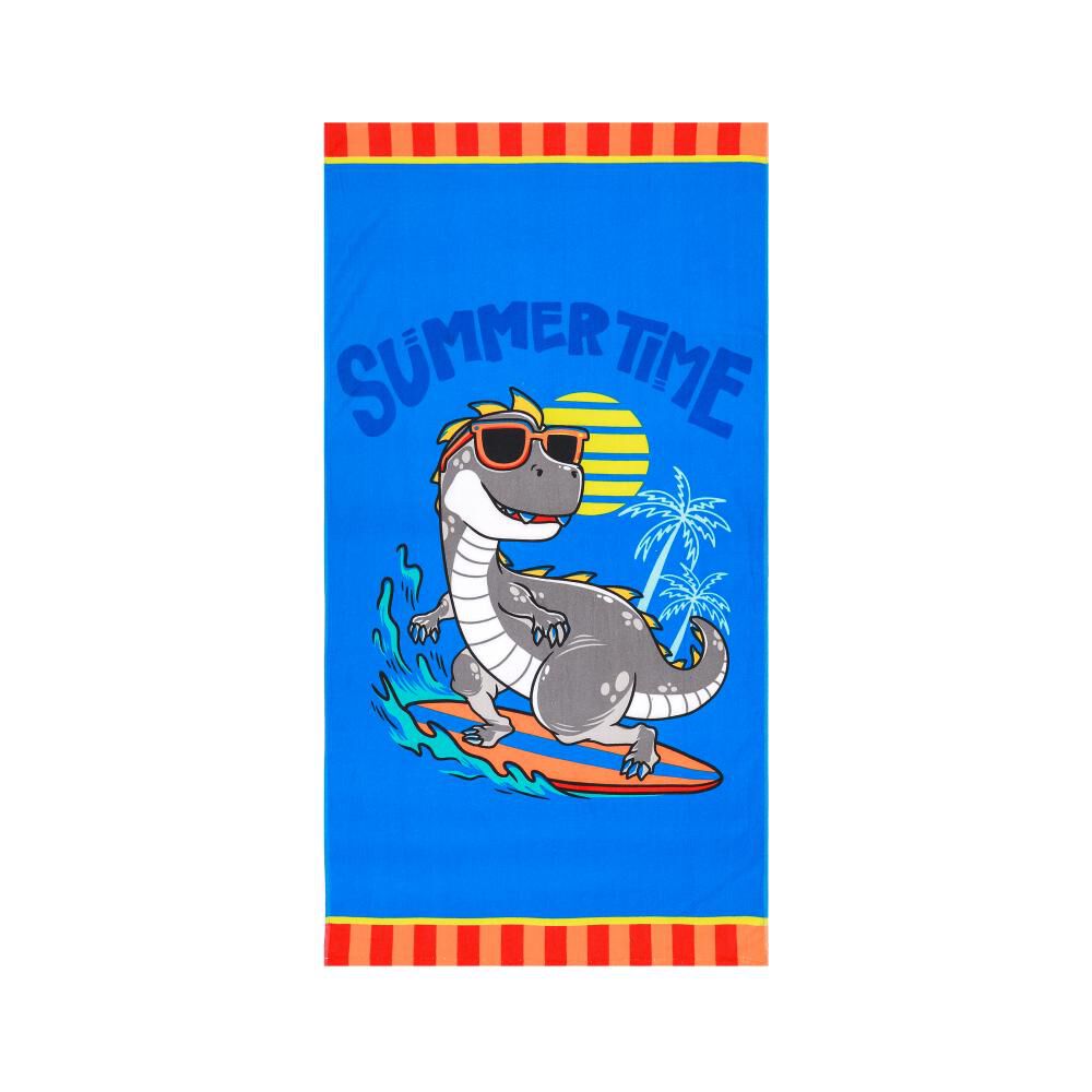 Toalla De Playa Casaideal Kids Dino / 70 X 140 Cm image number 0.0