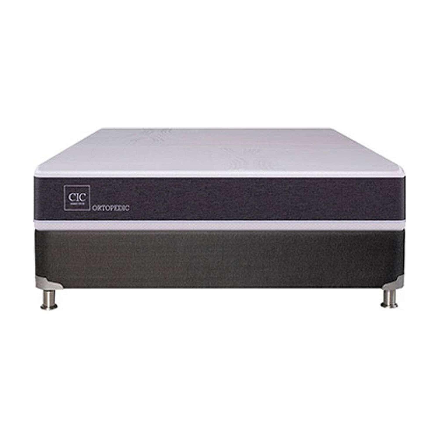 Box Spring Cic New Ortopedic B5 / 2 Plazas / Base Normal image number 5.0