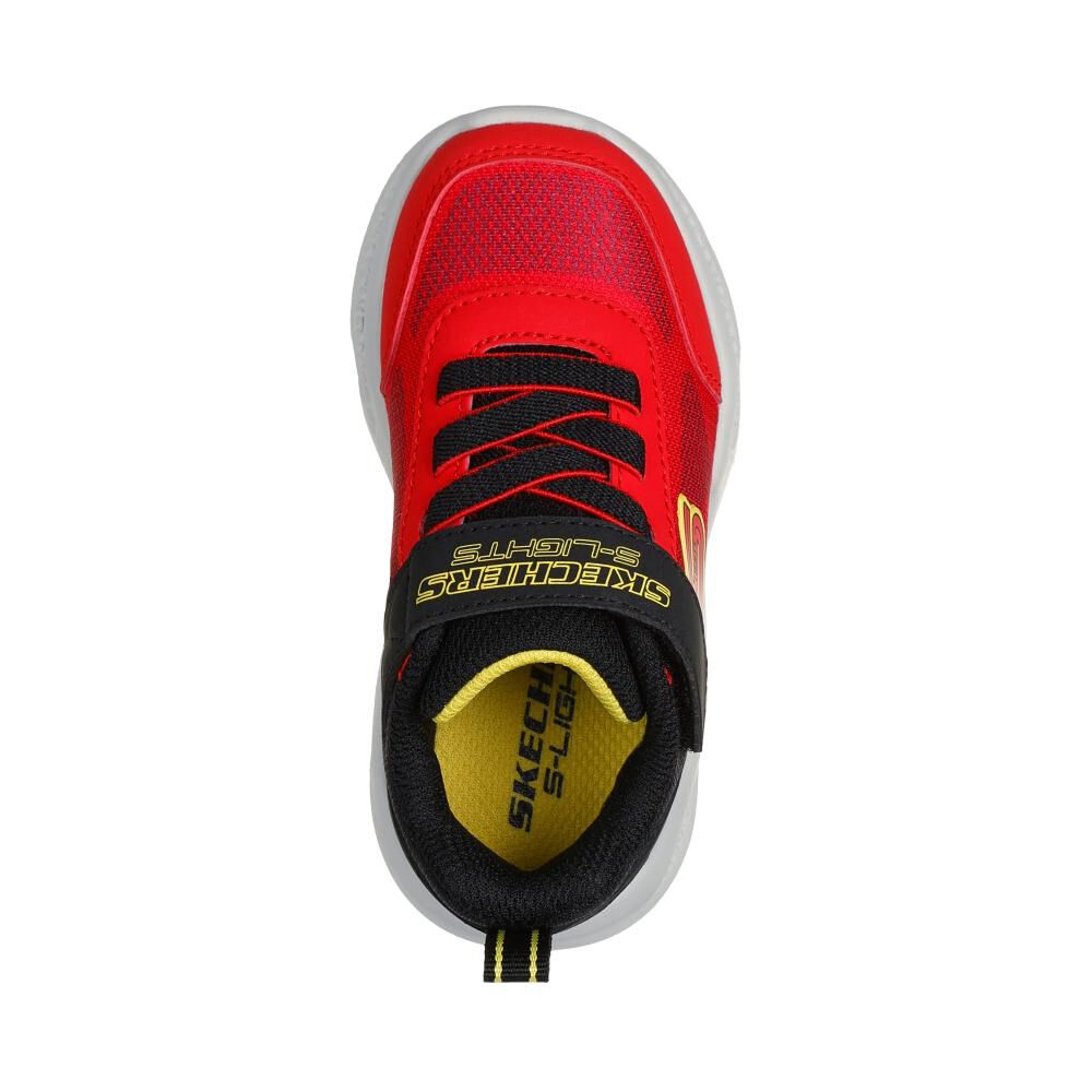 Zapatilla Infantil Niño Skechers Skechers Meteor-lights-krendo Rdbk image number 2.0