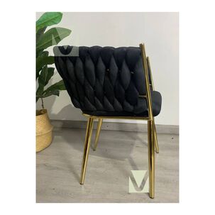 Pack 2 Sitiales Royal Queen Velvet Gold