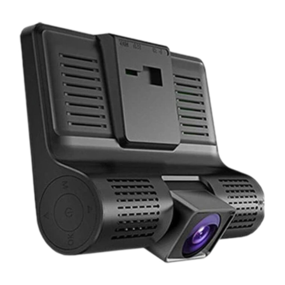 Cámara Dvr Lcd De 4" Con 3 Cámaras Frontal Trasera E Interna image number 2.0