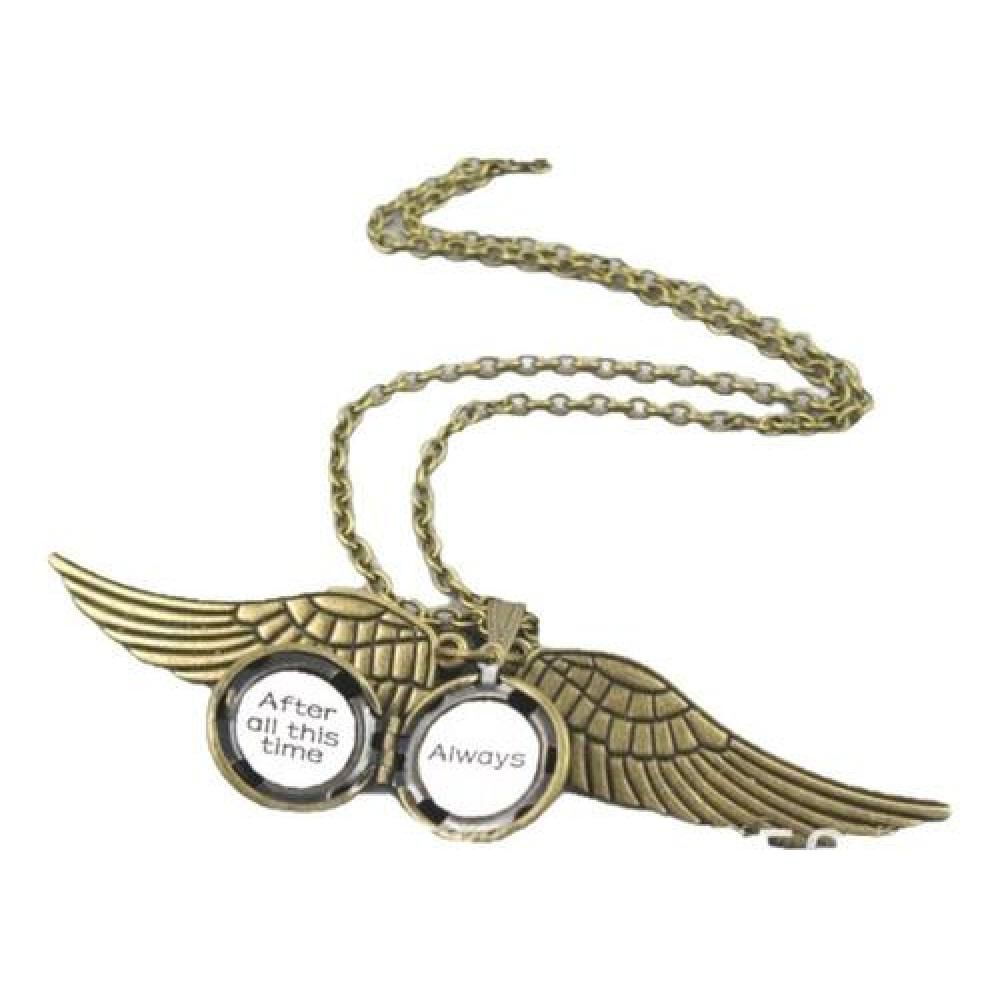 Collar Relicario Snitch Dorada Harry Potter Always image number 0.0