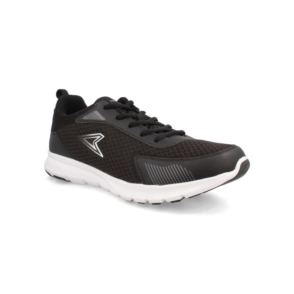 Zapatilla Hombre Power Wave Belmonte Negro-blanco image number 1.0