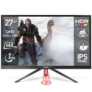 Monitor Gamer Ozone 27" 2k Ips Hdr 144hz 1ms Ultra Flat Ozdsp27ips