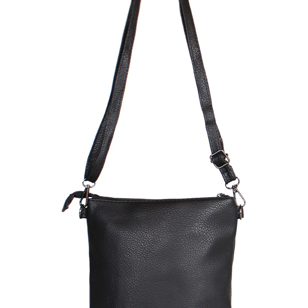 Cartera Bandolera Felicia Negra Anabella Sachi image number 2.0
