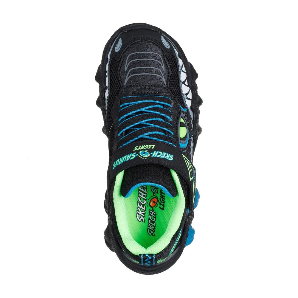 Zapatilla Infantil Niño Skechers Skech-o-saurus Lights 2.0 Bblm image number 2.0