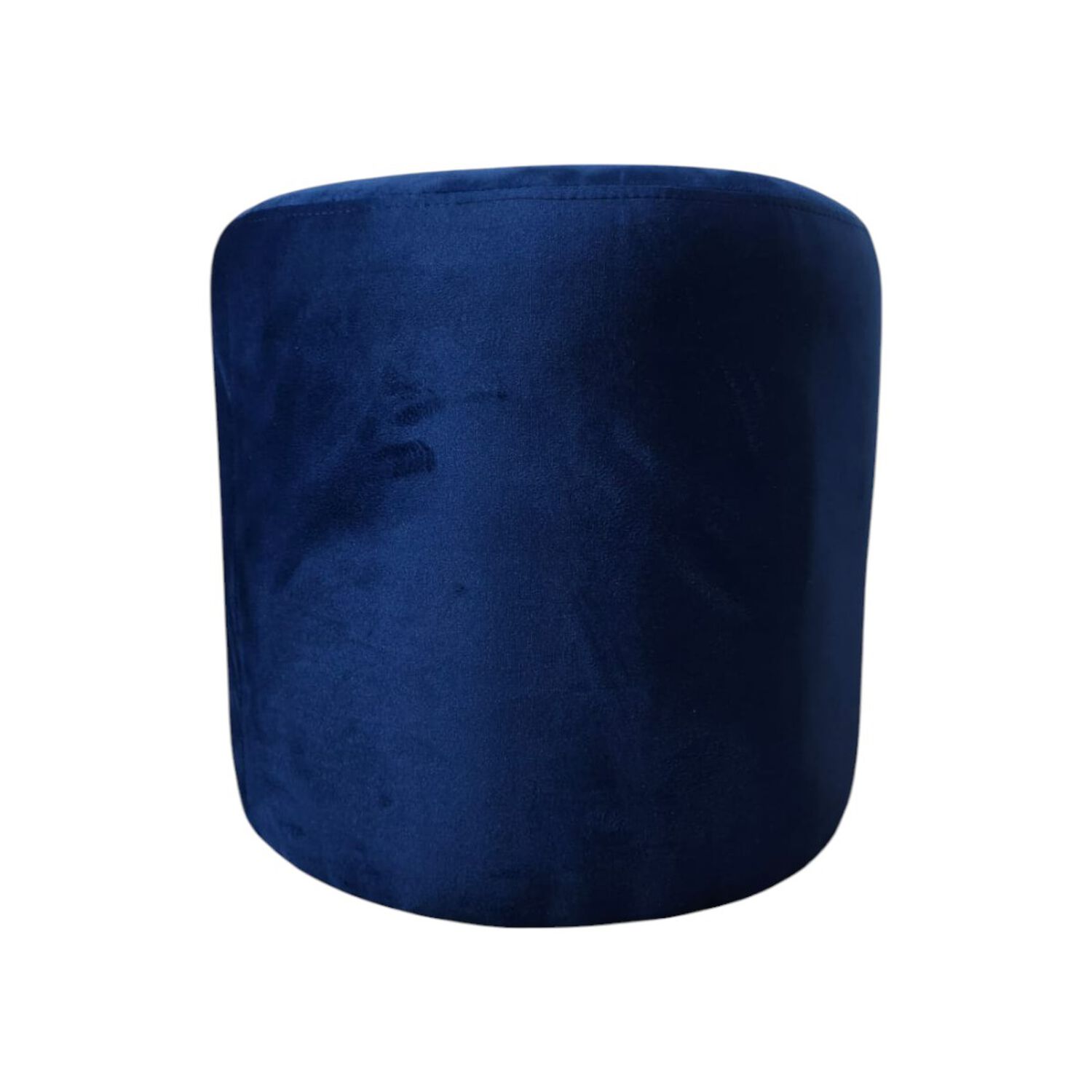 Pouf Felpa Azul Marino image number 1.0