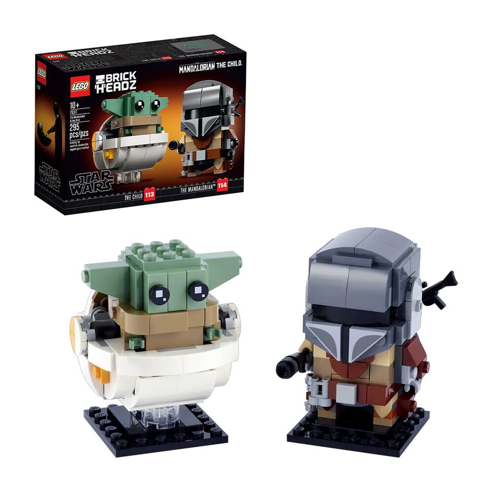 Lego Brickheadz - The Mandalorian Y The Child - 75317 image number 0.0