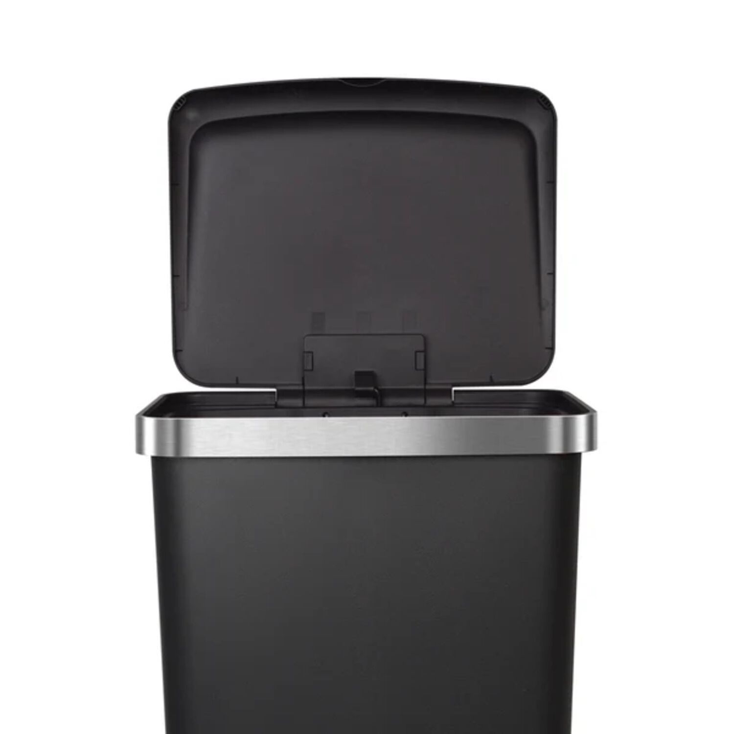 Basurero Pl&aacute;stico Eko Negro Con Pedal 45l image number 11.0
