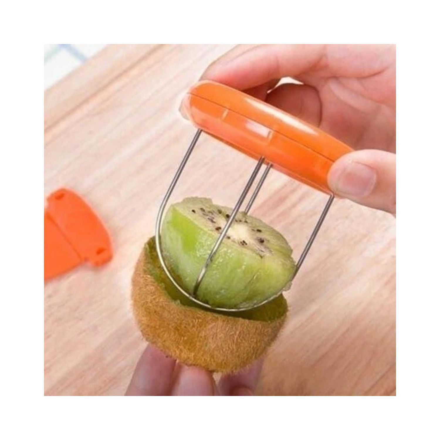 Cortador Pelador De Kiwi Cocina Fruta 7 Cm image number 1.0