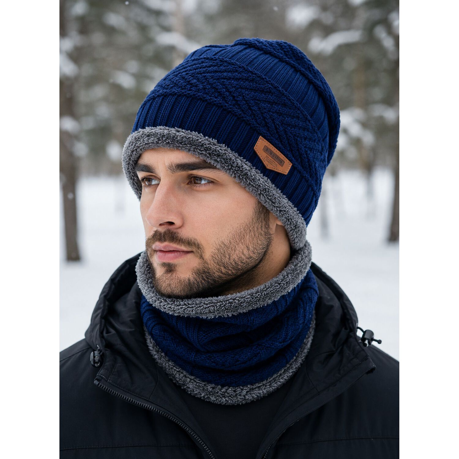 Pack Gorro Y Cuello Polar + Guatero Invierno Unisex image number 3.0
