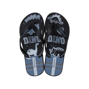 Sandalia Infantil Negro/azul Fantasia Ipanema