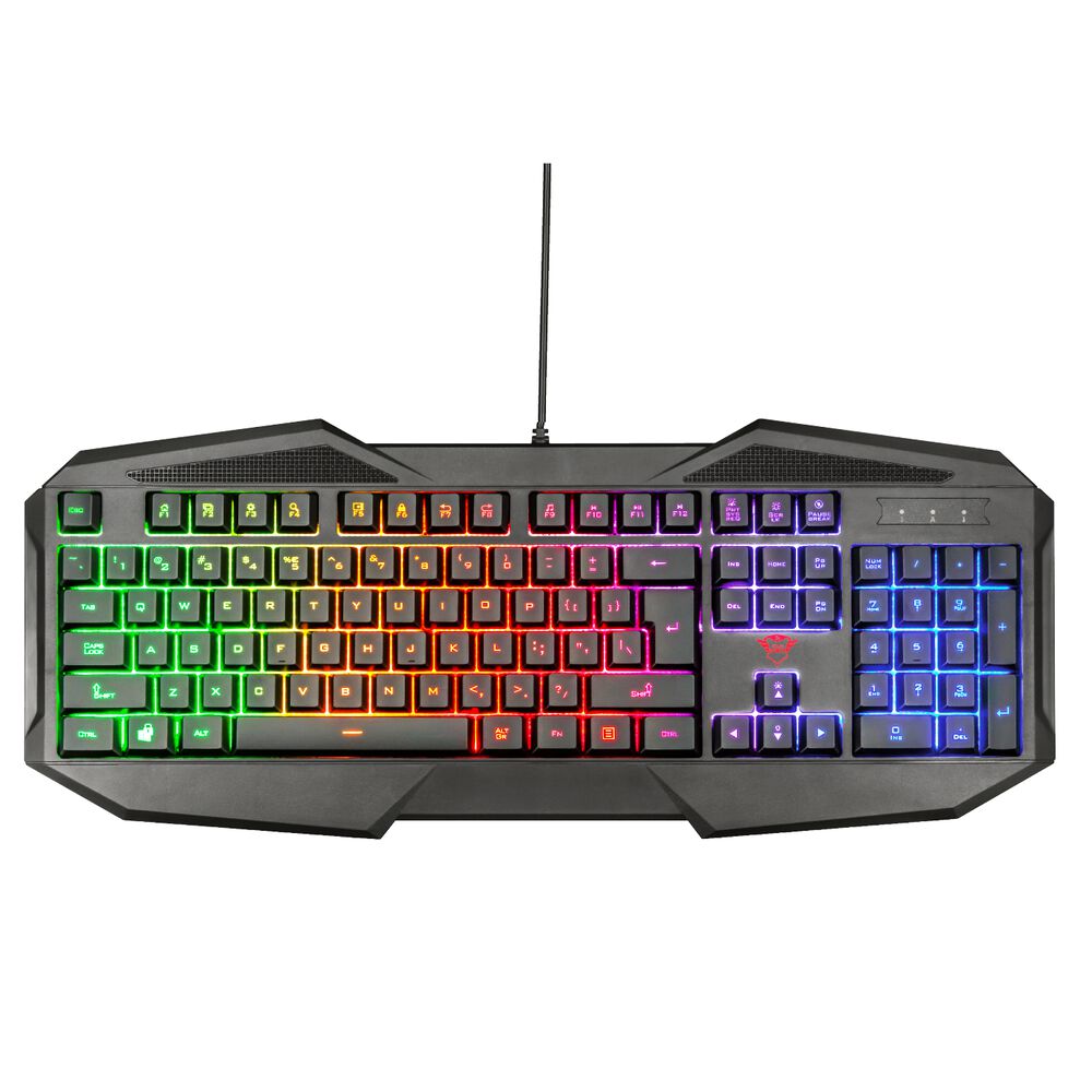 Teclado Trust Gaming Gxt 830-rw Rgb Multimedia Anti-ghosting image number 1.0
