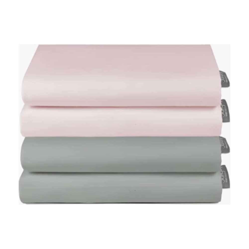 Set 4 Fundas Almohada 50x90 Gris Y Rosa image number 0.0