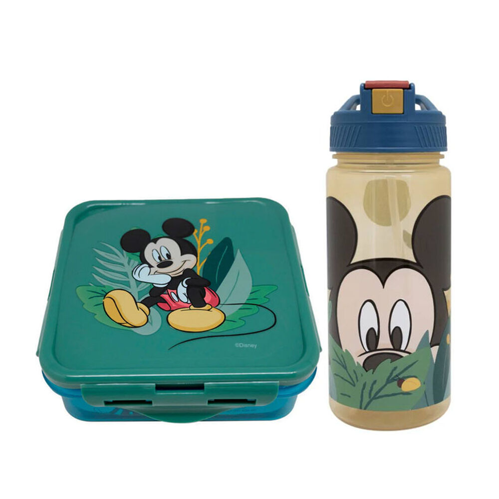 Set Lonchera Escolar + Botella Tupper Disney Colacion Ni&ntilde;os image number 0.0