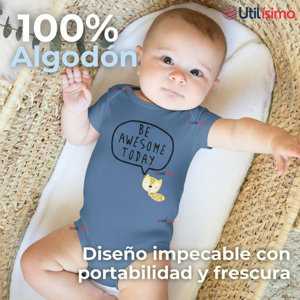 Pack 5 Bodys Ni&ntilde;o Manga Corta Tedmimak 100% Algod&oacute;n Baby Be Kind image number 2.0