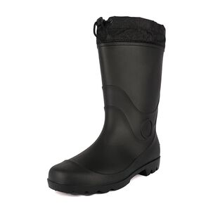 Bota De Agua Con Polar Baltra Negro Uns