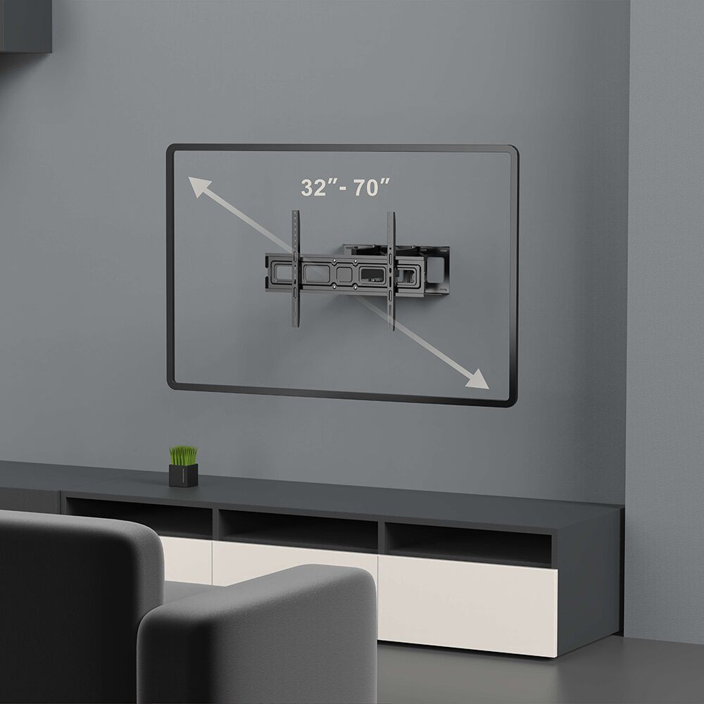 Soporte Tv Doble Brazo 32'' Hasta 70'' Con Inclinaci&oacute;n image number 5.0