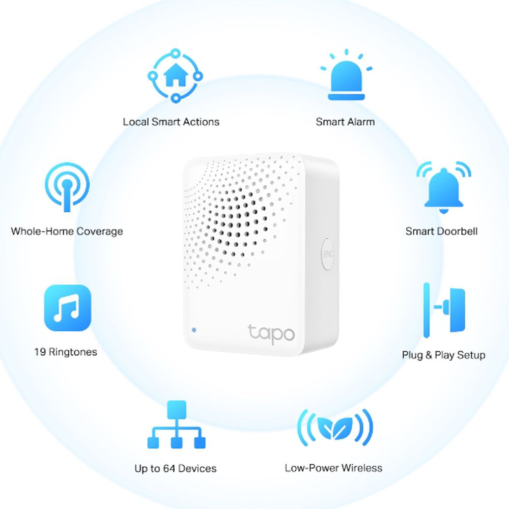 Hub Inteligente Con Timbre Integrado Tp-link Tapo H100 image number 1.0