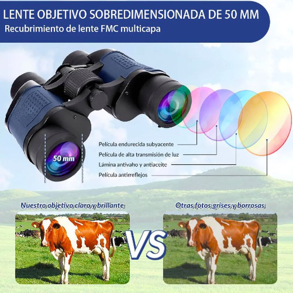 Binoculares Telesc&oacute;picos Hd Profesionale De Alta 80x80 3000m image number 1.0