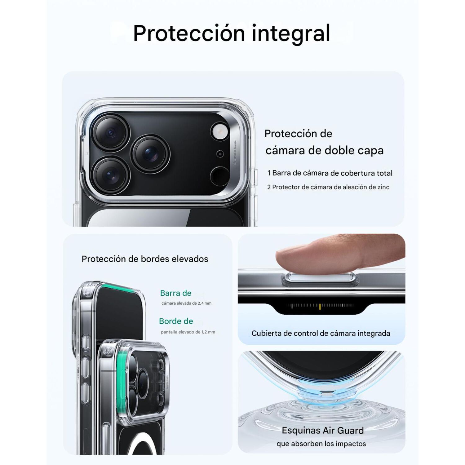 Para Iphone 17 Pro Max - Carcasa Magsafe Con Soporte image number 3.0