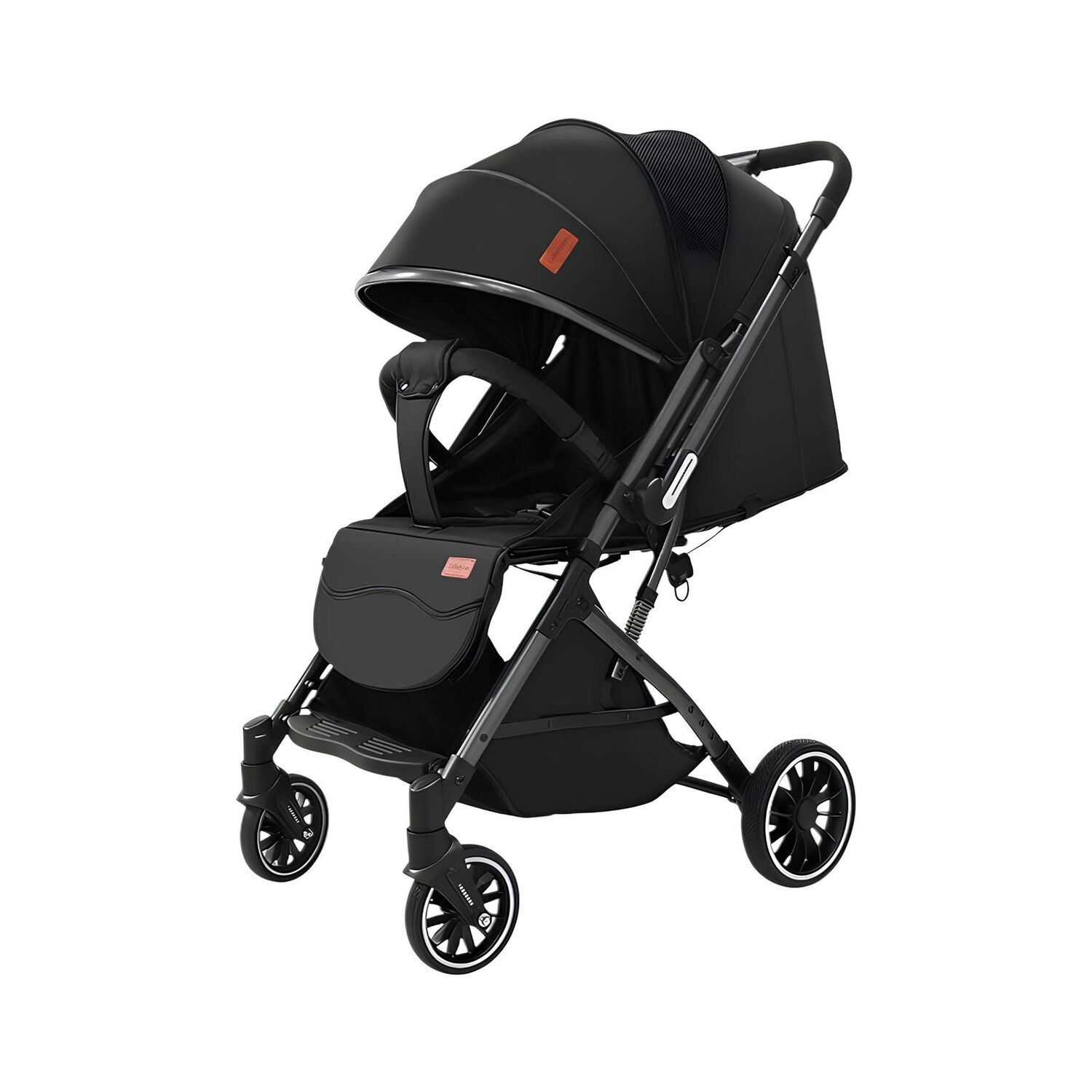 Coche Paseo Reversible Con Mosquitero Focus Negro Lubabycas image number 8.0