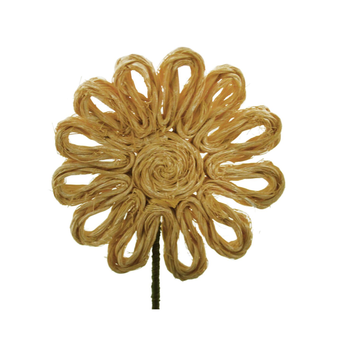 Flor Yute Natural 38 Cm Pack 6 Un. image number 1.0