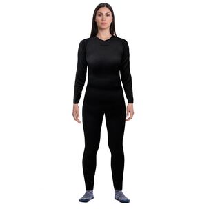 Conjunto Primera Capa Hw Patagonia Spandex Negro Mujer
