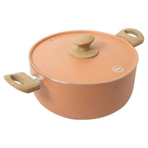Batería De Cocina Ilko Apricot Ceramic / 7 Piezas