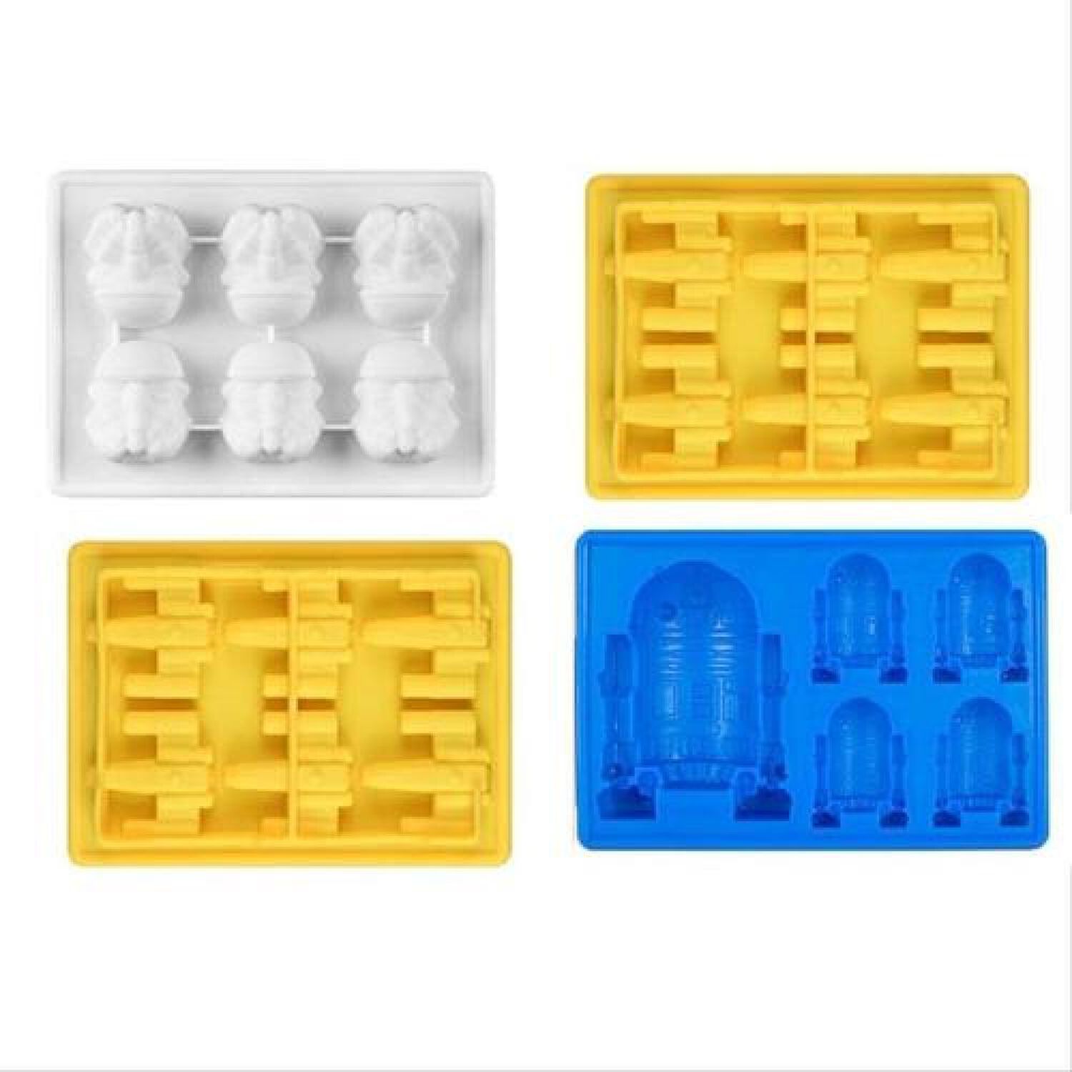 4 Moldes De Silicona Star Wars (estoykuku) image number 0.0