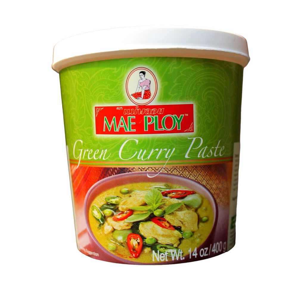 Pasta Curry Verde Mae Ploy 400g Tailandia image number 3.0