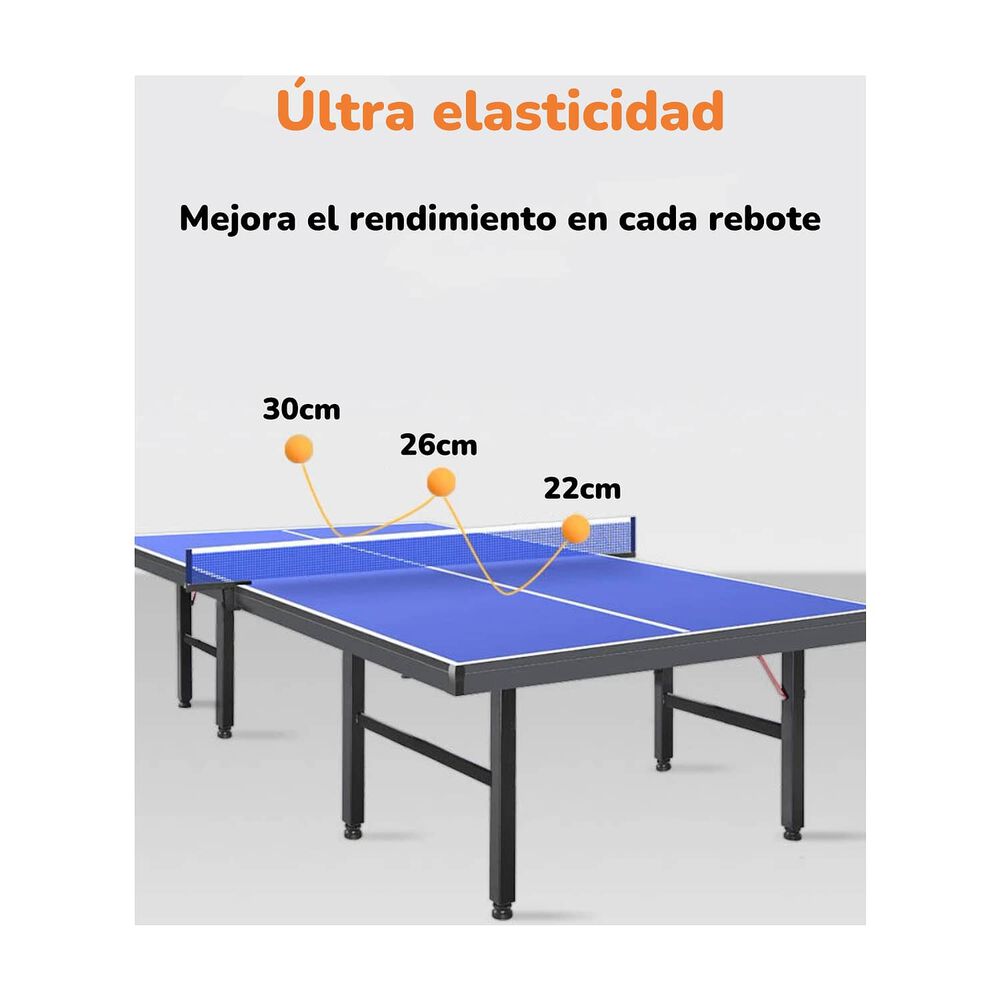 Mesa De Ping Pong Profesional Plegable 274cm By Lubabycas image number 7.0